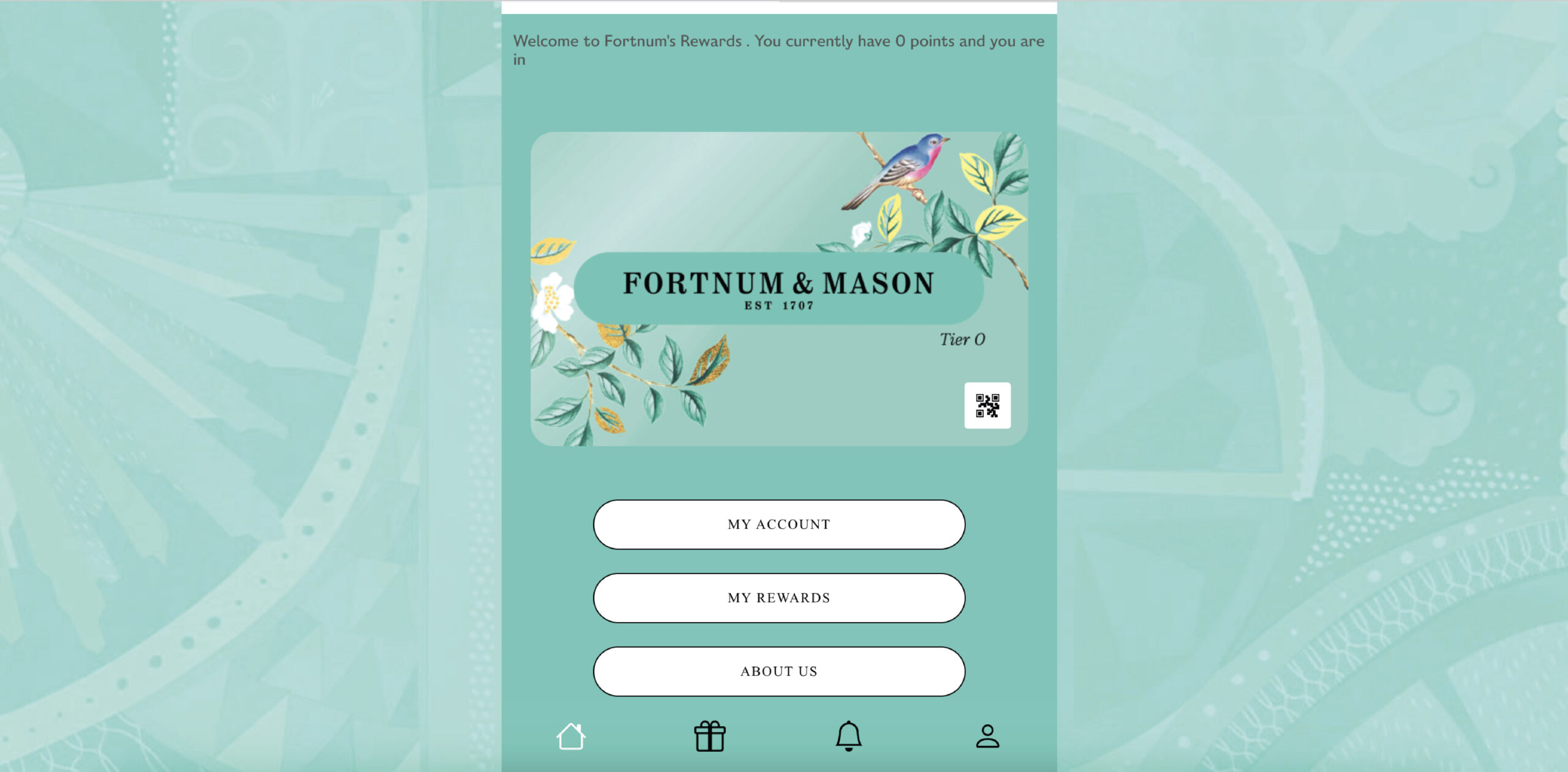 Fortnum & mason_Customer Portal