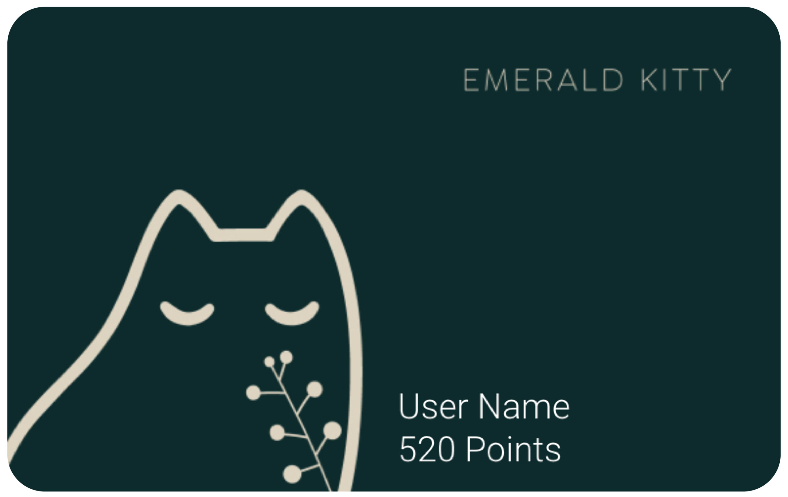 Goodlifecat_member card