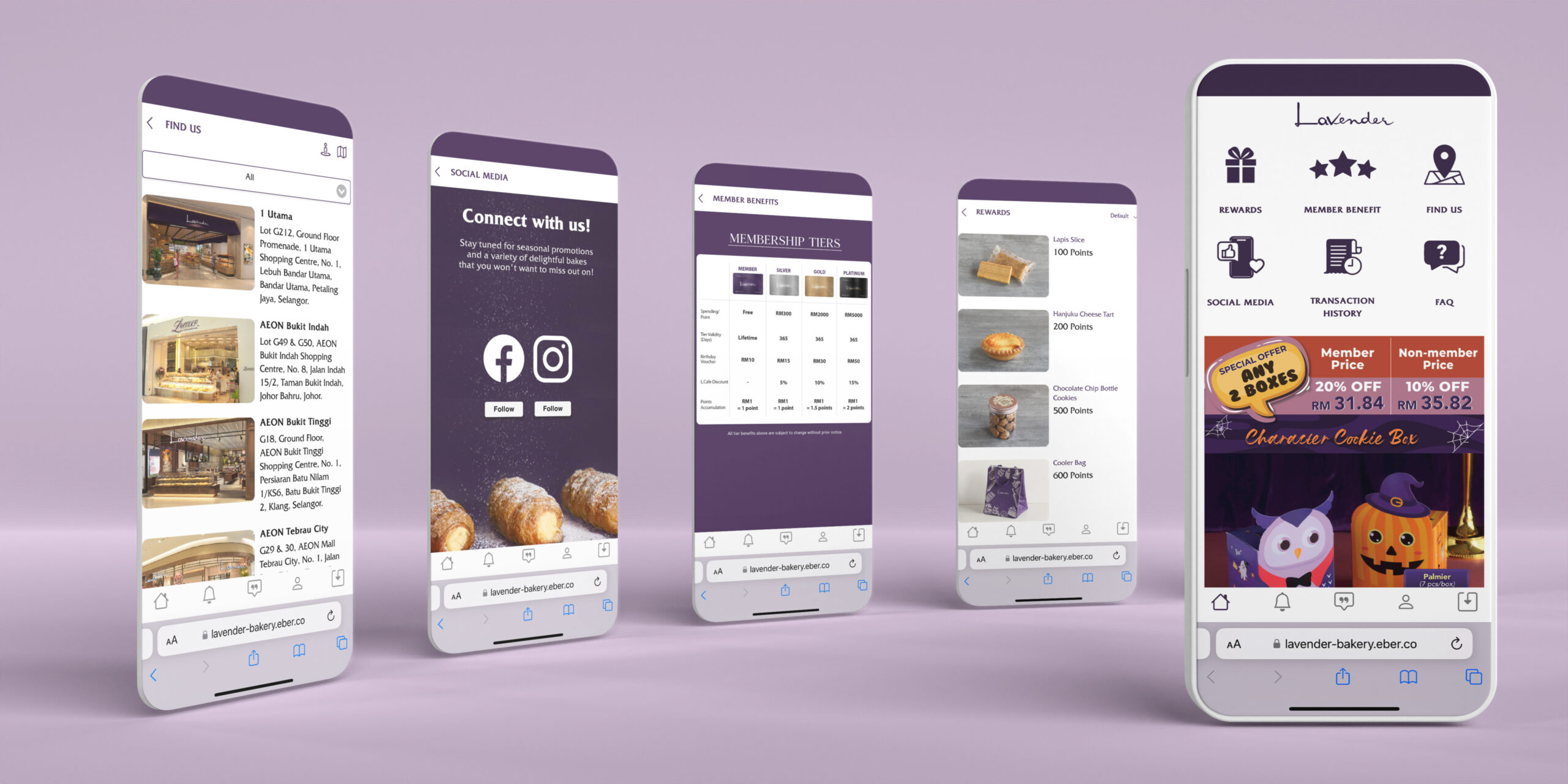Lavender_Mobile View