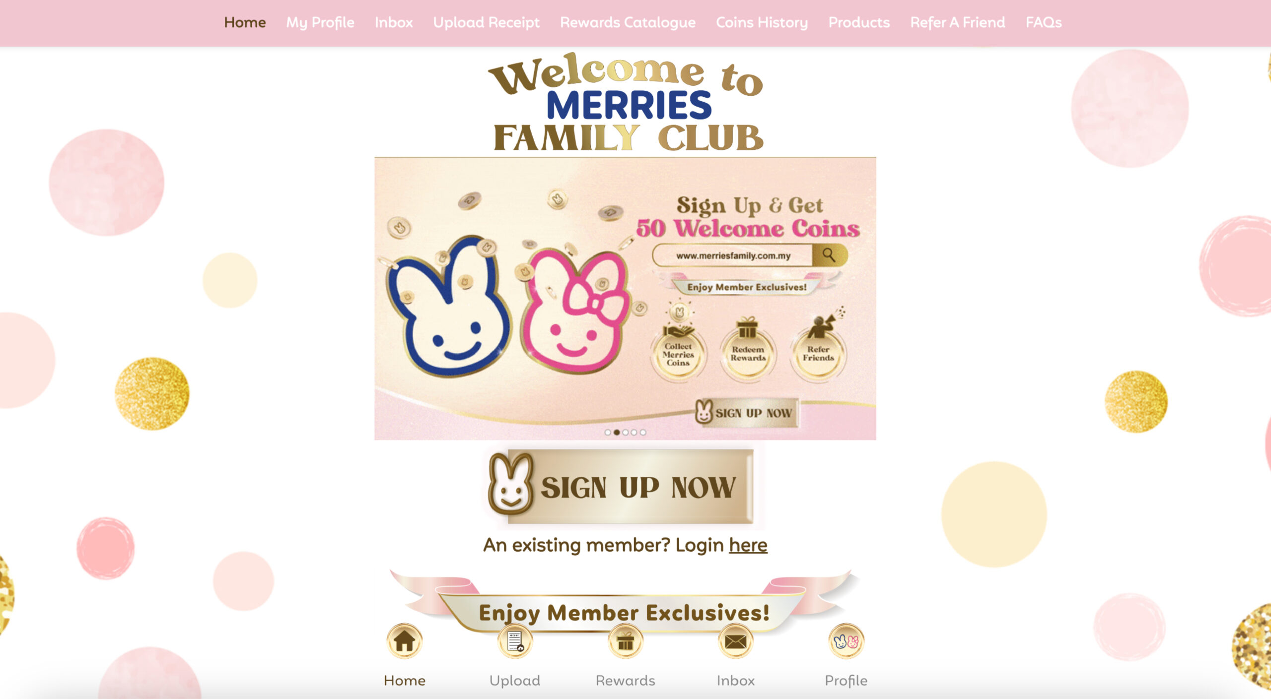 Merries Family_Portal