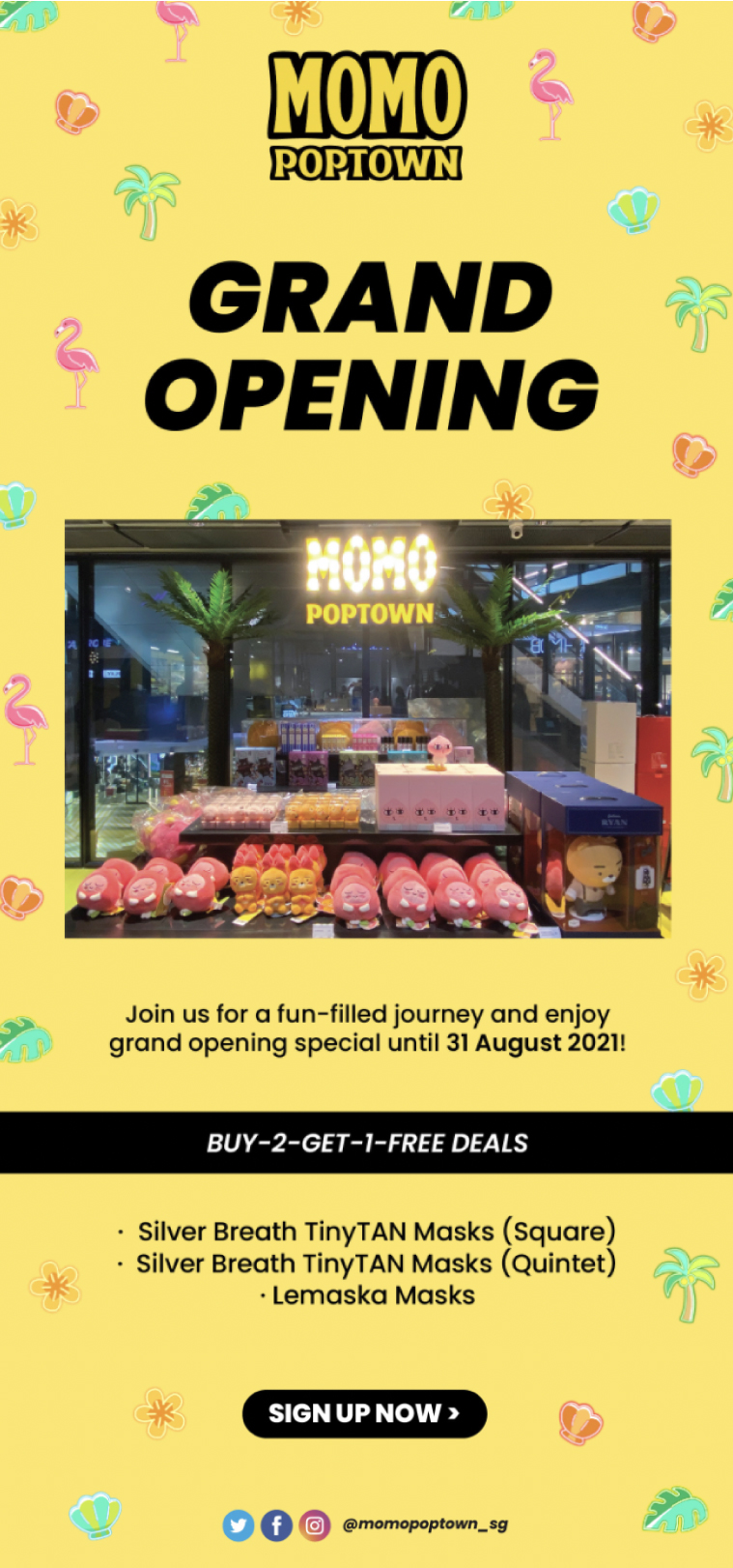 momo poptown grand open