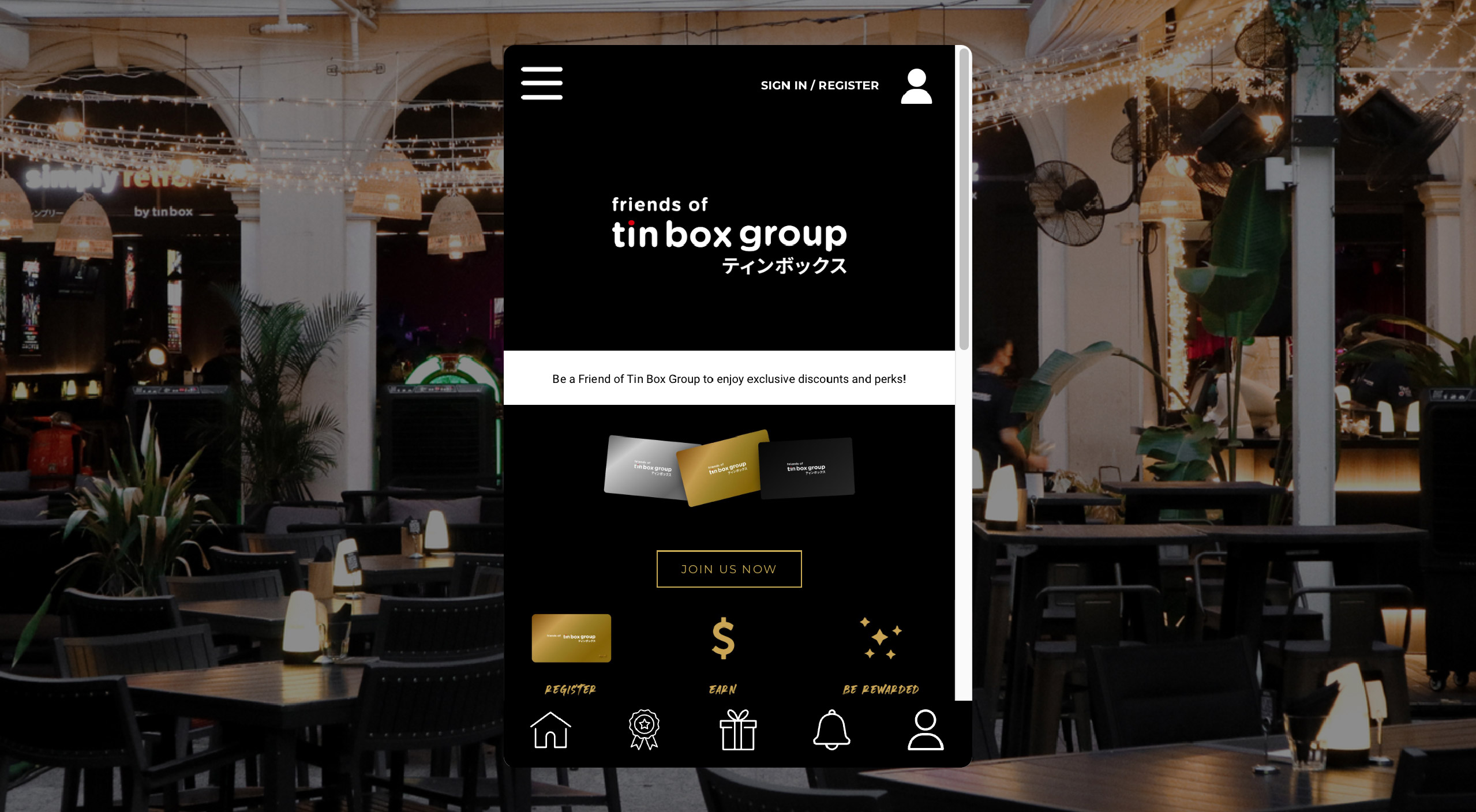 Tinbox_Customer Portal