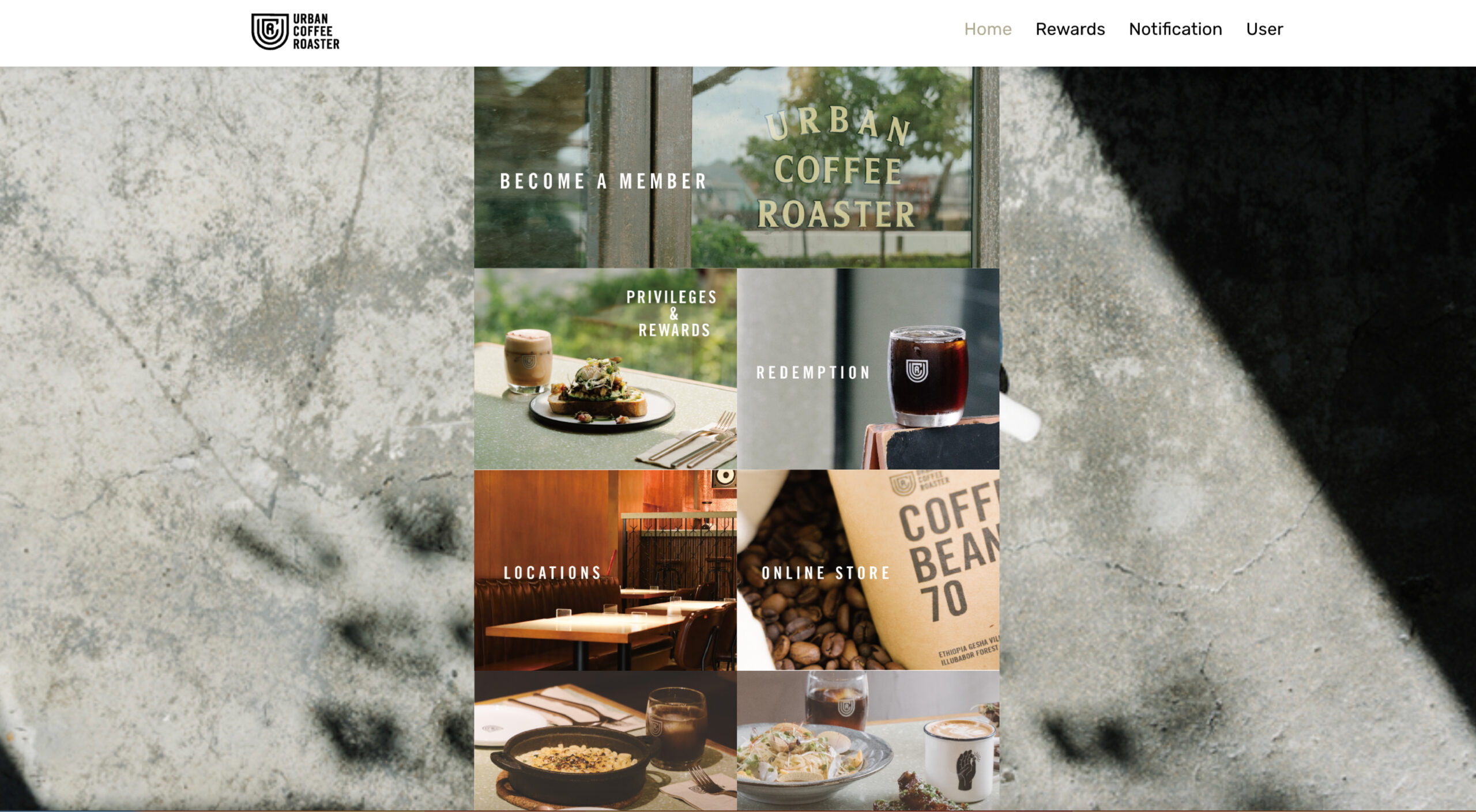 Urban Coffee Roaster_Portal